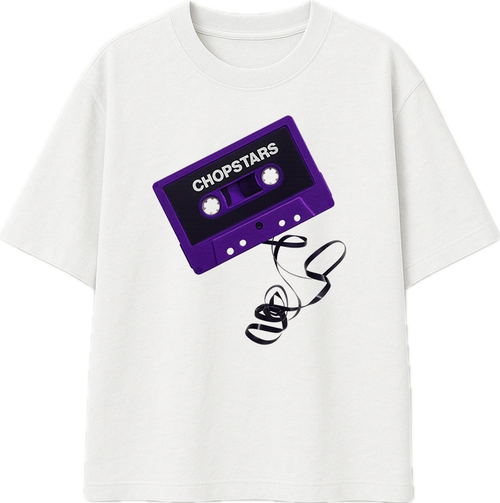 CHOPSTARS SPACE CASSETTE TEE